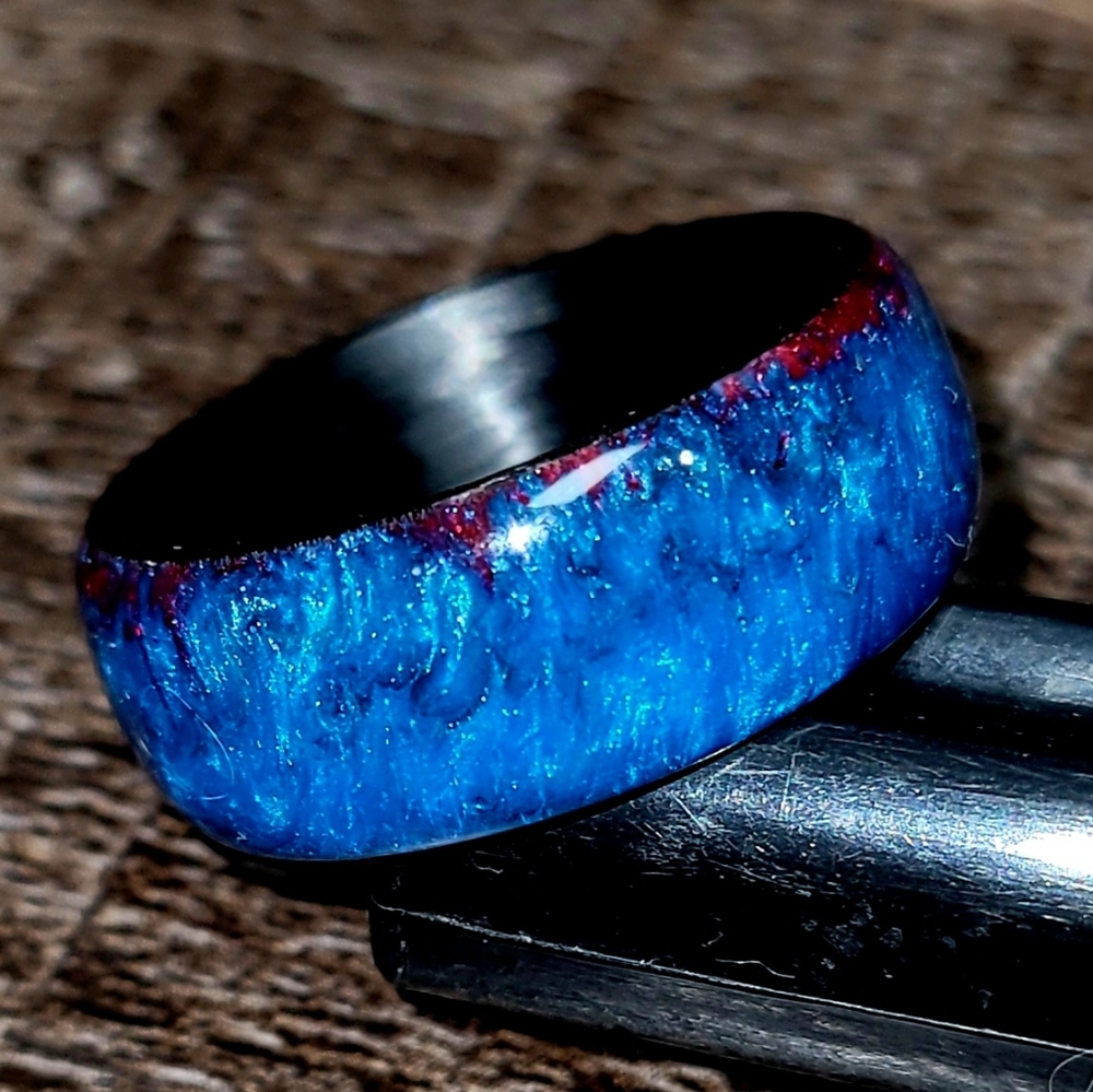 Custom Made Epoxy Ring - image 2